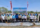Kapolres Poso Hadiri Penanaman Bawang Putih Serentak