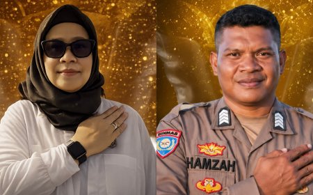 AKP Siti dan Bripka Hamzah Wakili Polda Sulteng di Final Hoegeng Awards 2026
