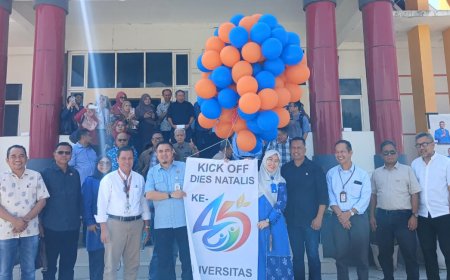 Usung Tagline "KITA Untad", Dies Natalis ke-45 Dimulai