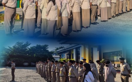 Apel Pagi di Kanta Kota Palu Untuk Perkuat Koordinasi dan Komunikasi di Lingkungan Kerja