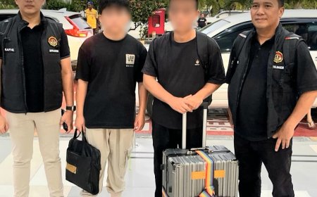 Imigrasi Palu Deportasi Warga Negara Tiongkok 