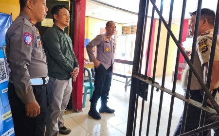 Wakapolres Pastikan Kesiapan Personel di Polsek Poso Kota