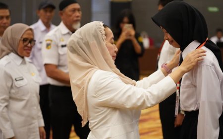 54 Calon Paskibraka Kota Palu Ikut Diklat, Wawali Yakin Akan Jadi Pemimpin Masa Depan
