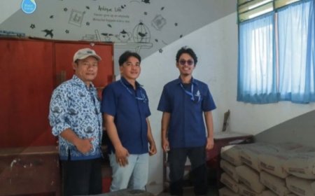 Poso Energy Bantu Sarana Olahraga SMP Negeri Toaro