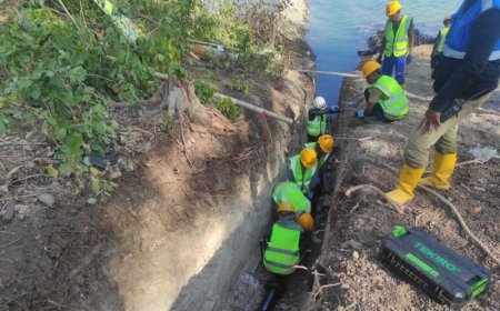 Cahaya di Pulau Dudepo di Hari Kemerdekaan