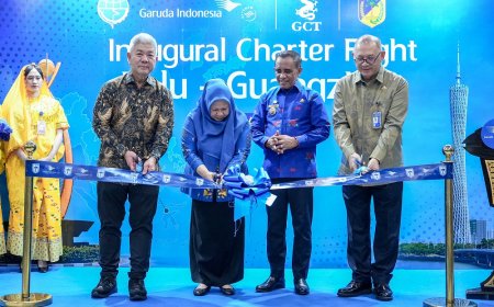 Penerbangan Internasional Perdana Palu-Guangzhou, 157 Kursi Terisi