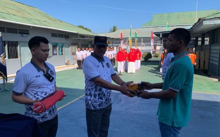 Semarakkan HUT ke-81 RI, Rutan Poso Gelar Porseni