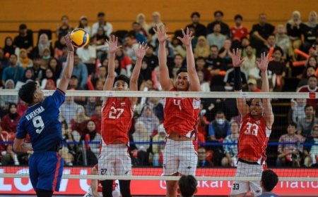 Voli Putra Indonesia Masuk Grup Berat Bersama Iran di Asian Games 2026