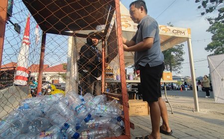 Tukar Botol Plastik Dapat Hadiah, CPM Ajak Warga Palu Peduli Lingkungan