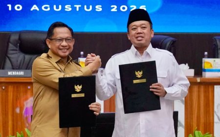Sinkronisasi Data, Menteri ATR/Kepala BPN dan Mendagri Sepakati Pengintegrasian NIB dan NOP