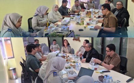 Kantah dan Pokja Reviu Dokumen Lelang Pekerjaan Konstruksi Renovasi Gedung Pertanahan Kota Palu