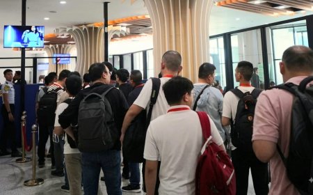 Imigrasi Palu Pastikan Pemeriksaan Optimal Penumpang China Southern Airlines