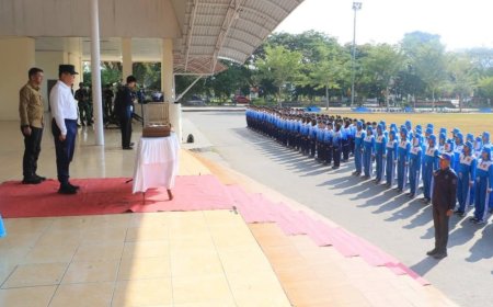 Wabup Buka Latihan Gabungan Paskibraka