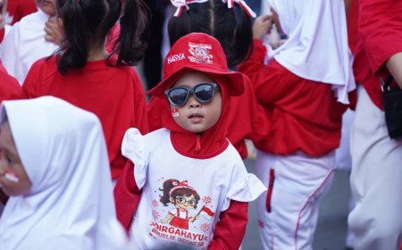 Parade Nuansa Merah Putih, Sarana Anak TK Belajar Karakter