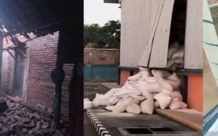 Gempa NTT, Sejumlah Bangunan di Kota Bima NTB Rusak