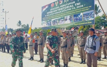 Kodam XXIII Palaka Wira Rampungkan Sasaran Serbuan Teritorial di Poso