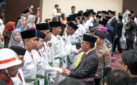 69 Putra-Putri Sulteng Siap Kibarkan Merah Putih pada HUT Ke-81 Kemerdekaan RI