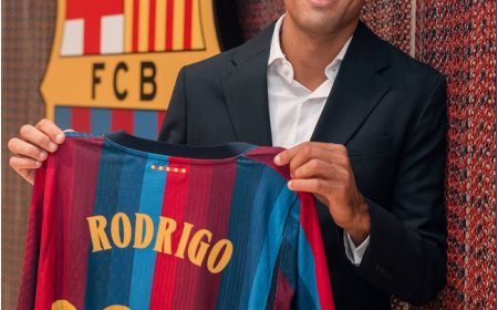 Resmi Bergabung ke Barcelona, Rodri Sampaikan Salam Perpisahan ke Manchester City