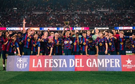 Joan Gamper Trophy: Barcelona Menang 2-1 Atas Klub Mesir Al Ahly
