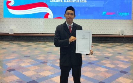 Sisihkan 8.200 Pendaftar, Putra Daerah Sindue Dilantik Jadi Kepala SNT Donggala