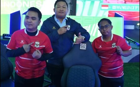 Membagakan, Indonesia Lolos ke Piala Dunia Esport FIFA 2026