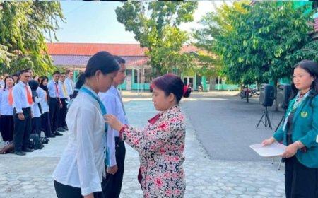 Rektor UNSIMAR Buka PKKMB Tahun Akademik 2026/2027