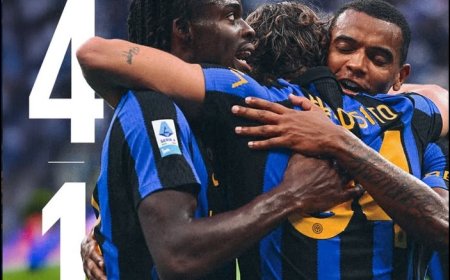 Inter Milan Awali Musim dengan Taklukkan Monza 4-1