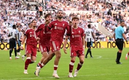 Liverpool Ditahan Imbang 2-2 di Kandang Newcastle