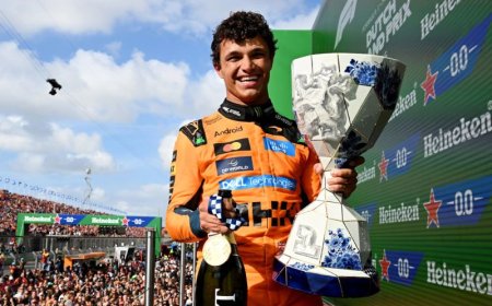 Lando Norris Juara GP Belanda 2026, Verstappen Alami Kecelakaan