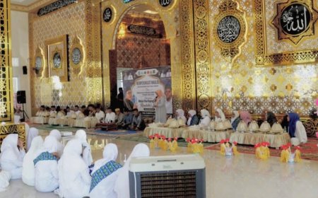 Maulid Nabi Dirangkai Pengukuhan 80 Pengurus BKMT Periode 2026–2031