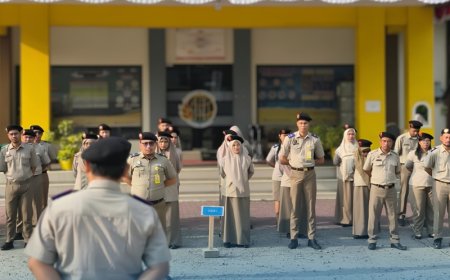 Apel Pagi, Kepala Kantah Kota Palu Tekankan Pentingnya Disiplin