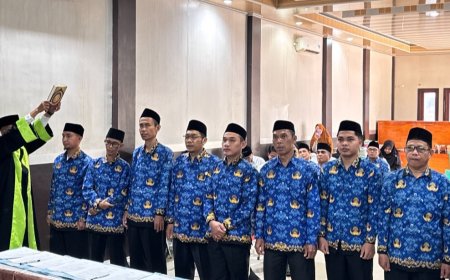10 Kepala KUA Dilantik, Berikut Ini Nama-Namanya
