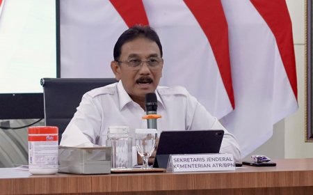 Sekjen ATR/BPN Jelaskan Tiga Transformasi untuk Percepat Layanan Pertanahan kepada Masyarakat