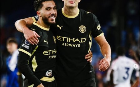 Manchester City Kalahkan Crystal Palace 4-1, Erling Haaland Sumbang Dua Gol