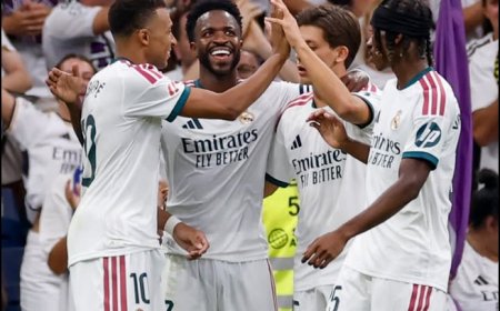    Menang 4-0 Atas Malaga, Real Madrid Puncaki Klasemen Sementara