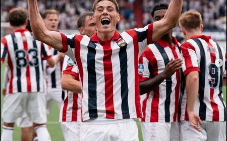 Nathan Tjoe-A-On Sumbang Assist, Willem II Imbang 2-2 Lawan Heerenveen   
