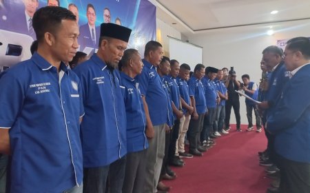 Pengurus PAN Morowali Periode 2025-2030 Dilantik
