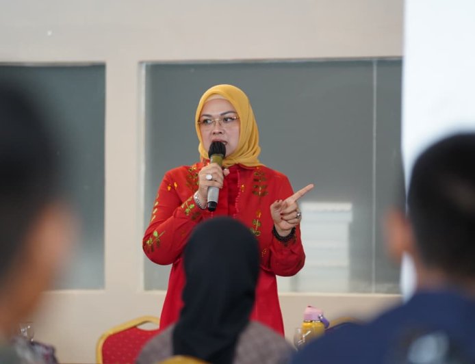 Ketua PKK Kota Palu Beri Motivasi 53 Calon Paskibraka