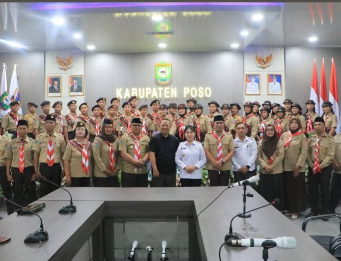 Pemkab Poso Lepas 54 Peserta  Jambore Nasional XII Tahun 2026