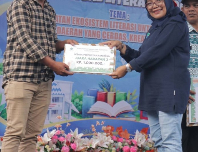 Festival Literasi Poso 2026 Ditutup, Bupati Ajak Masyarakat Jadikan Membaca sebagai Budaya