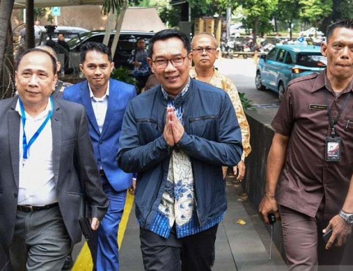 KPK Buka Peluang Periksa Ridwan Kamil Setelah Tahan Tersangka Bank BJB