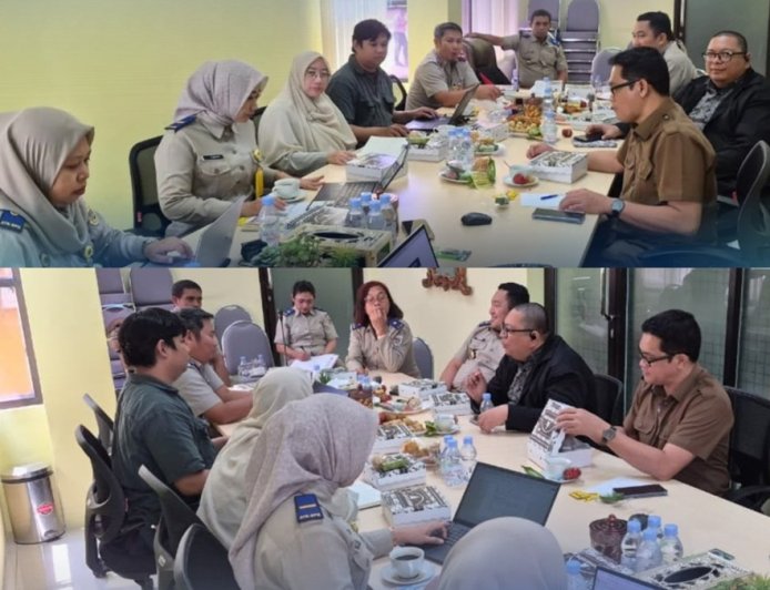 Kantah dan Pokja Reviu Dokumen Lelang Pekerjaan Konstruksi Renovasi Gedung Pertanahan Kota Palu