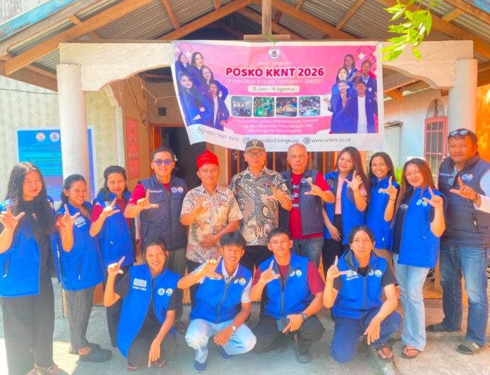LPPM UNKRIT Monev KKN di Desa Betalemba dan Tangkura