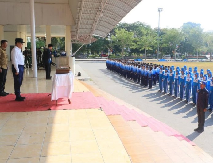 Wabup Buka Latihan Gabungan Paskibraka