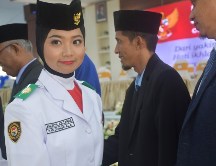 35 Pelajar Terbaik Resmi Menjadi Paskibraka