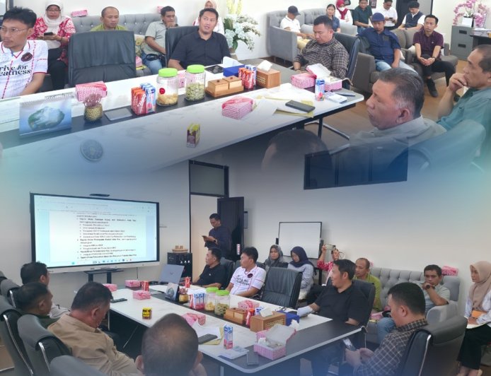 Pertanahan Kota Palu Hadiri Rakor Sembilan Paket Kerja Sama dengan Pemkot