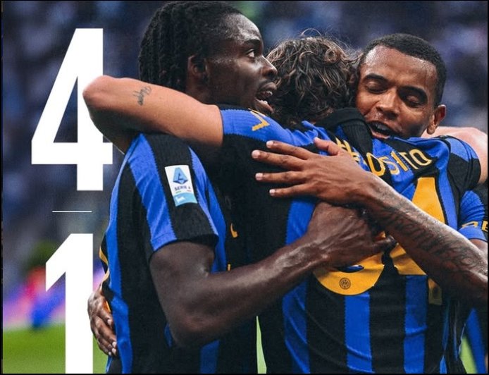 Inter Milan Awali Musim dengan Taklukkan Monza 4-1