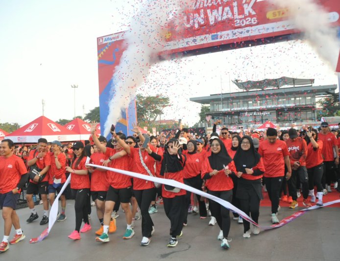 Meriahkan Family Day Alfamidi, Wawali Pasok 18 Ribu Butir Telur untuk Cegah Stunting