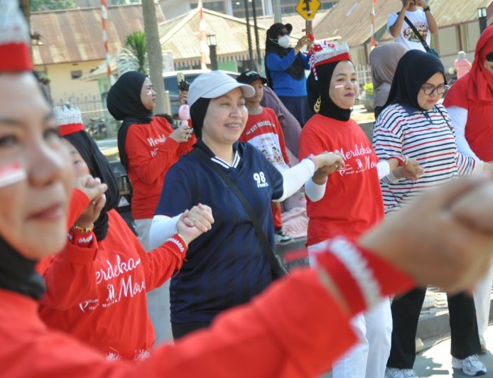 Wawali Saksikan Merdeka Move Berolahraga Sekaligus Salurkan Kreativitas