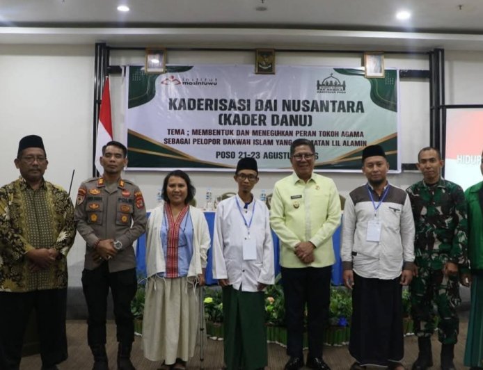 Wabup Poso Hadiri Kaderisasi Da’i Muda Nusantara